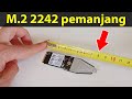 Memasang NVME SSD M.2 2242 pada board komputer M.2 2280 dengan ekstender 🇮🇩
