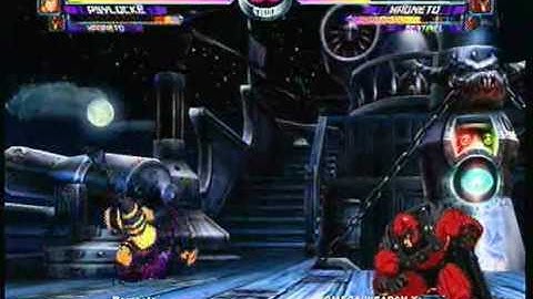MvC2 Online (360): Brett (MSP) vs Omega Weapon X (MSS) 5 .:5.12.10:.