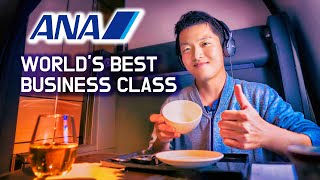WORLD&#39;S BEST BUSINESS CLASS! | ANA &quot;THE Room&quot; (Best Cabin Crew EVER!)