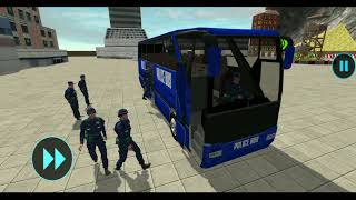 US Police Bus Mountain Driving Simulator🚍🚚USA Polis Otobüsü Dağ Sürüşü🚍🚚Android ios Gameplay 2021 screenshot 4