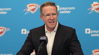 OKC Thunder GM Sam Presti speaks on Jalen Williams injury
