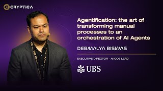 Agentification: Transforming Manual Processes to AI Orchestration | Debmalya Biswas | DSC EUROPE 25
