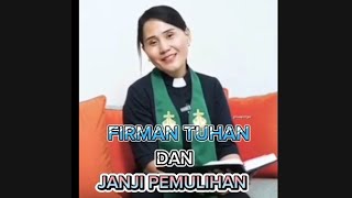 KHOTBAH || Yeremia 30 : 1 - 24 || Pdt.Ginna Boediman.M.Th