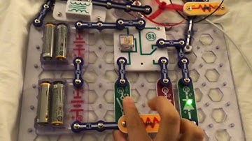 Snap Circuits Pro LED and Relay