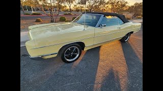 1969 Ford Galaxie 500 convertible/VCC/45V35
