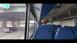 New Jersey Transit: On board 2020 MCI D4500CT 20046 On the 198 to New York