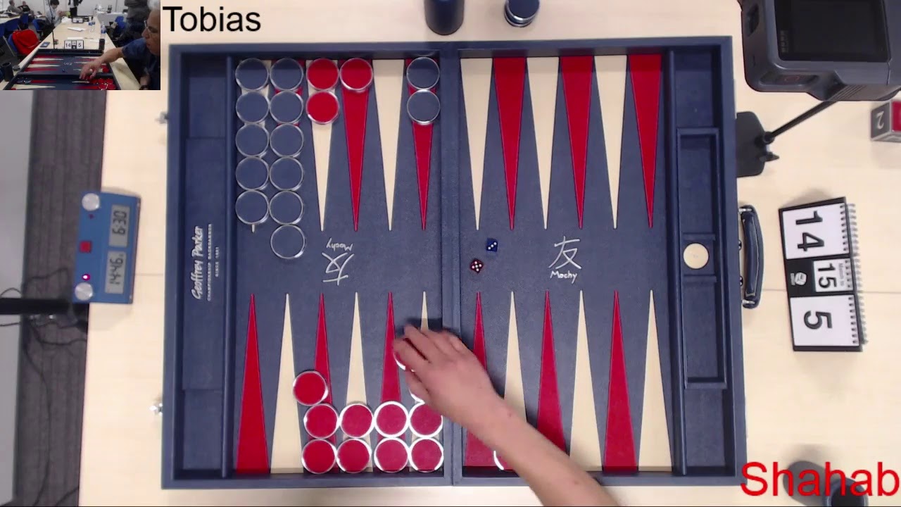 Backgammon Japan Open 2019 Day1 YouTube