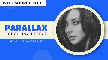 Awesome Parallax effect using HTML CSS & JS