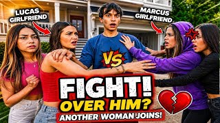 SHOCKING! Lucas &amp; Marcus Girlfriends Clash With Another Girl 😳 || Dobre Brothers 