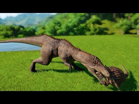 Carcharodontosaurus vs Chasmosaurus, Maiasaura, Iguanodon & Nodosau...