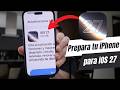 ¿CÓMO INSTALAR iOS 27 ANTES QUE NADIE? 📲✅