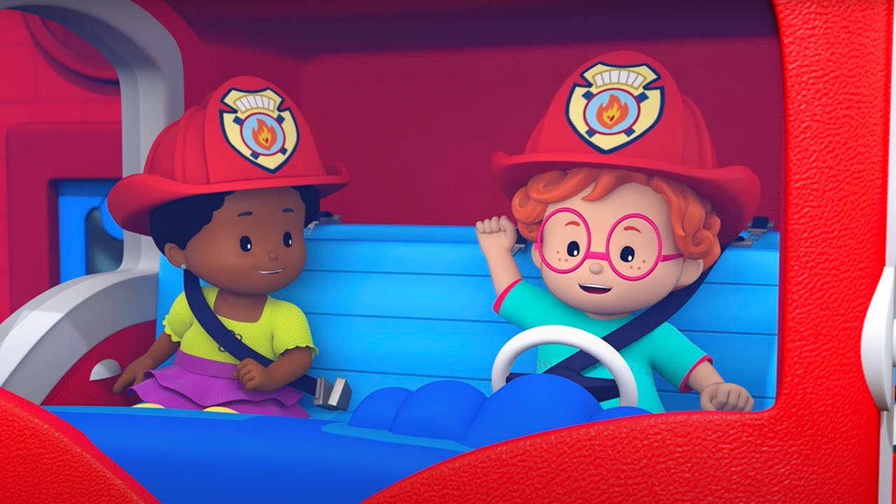 Little People - Firehouse Four | WildBrain Enchanted | Cartoon for Kids