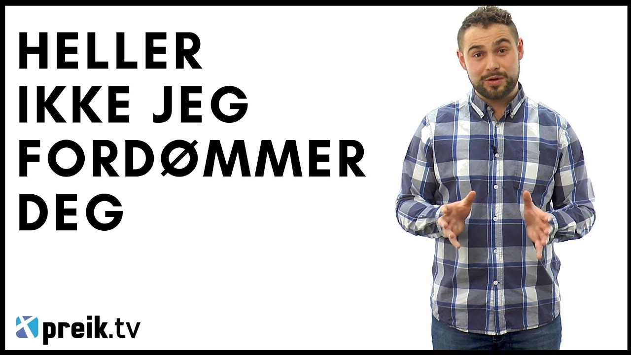 For at dere skal tro – Kapittel 8 – Heller ikke jeg fordømmer deg