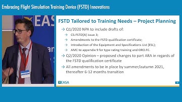 Embracing Flight Simulation Training Devices  - EASA Rotorcraft & VTOL Symposium 2019