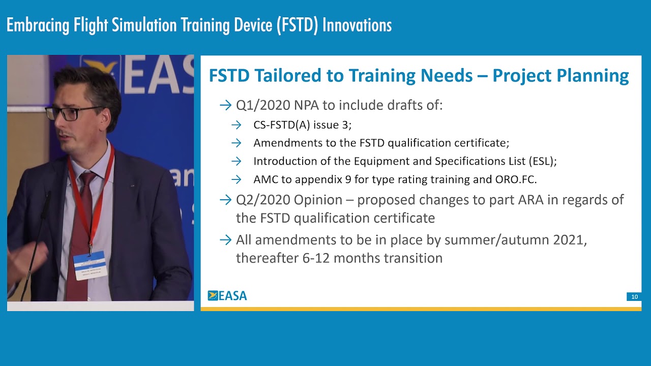 Embracing Flight Simulation Training Devices  - EASA Rotorcraft & VTOL Symposium 2019