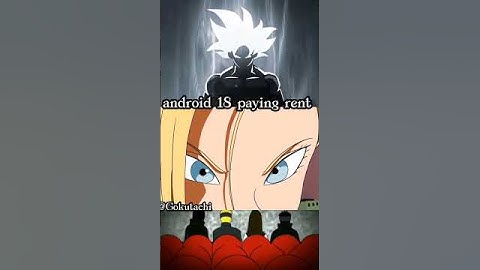 android 18 paying rent 😏🤭💦#anime #sus #dragonball #shorts