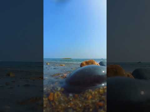 【茨城県】【大洗海岸】無料の砂浜🌊アクアワールドからすぐ！だけど、足が痛いw　#大洗町 #砂浜 #茨城観光 #shorts #vtuber