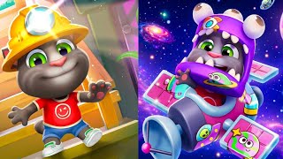 My Talking Tom 2 NEW Basement vs New Space Plane Race Adventure! | Gameplay Android ios  screenshot 5