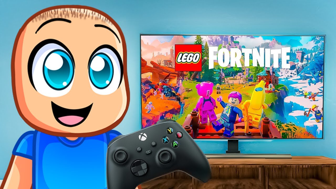 Bubbles Plays LEGO FORTNITE!