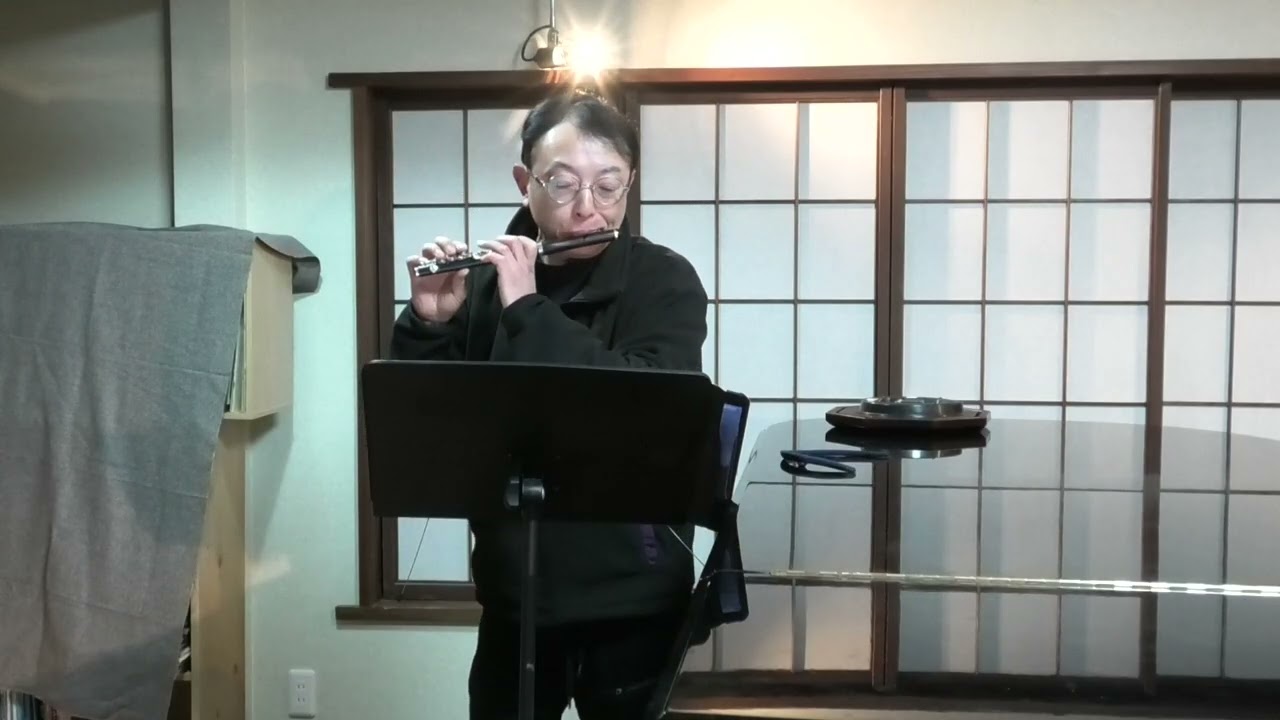 ハチャトゥリアン作曲　フルート（ヴァイオリン）協奏曲より第３楽章　ピッコロバージョン