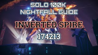 Destiny 2 Solo 100k Nightfall Guide: Inverted Spire - Hunter