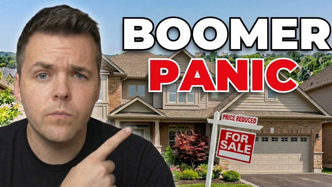 Boomers Can't Sell Their Homes In Ottawa... And It's Getting WORSE!