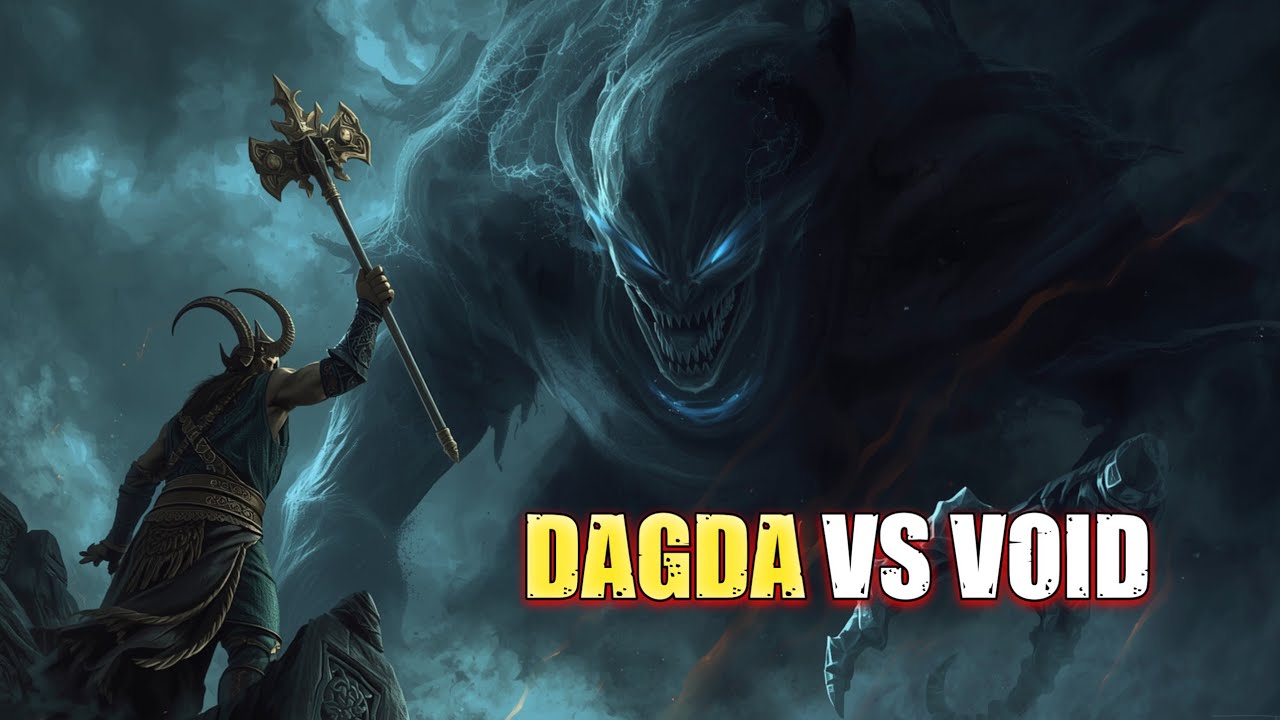 EPIC Dagda The God of Life VS The Terrifying Void Monster Irish Mythology Explained