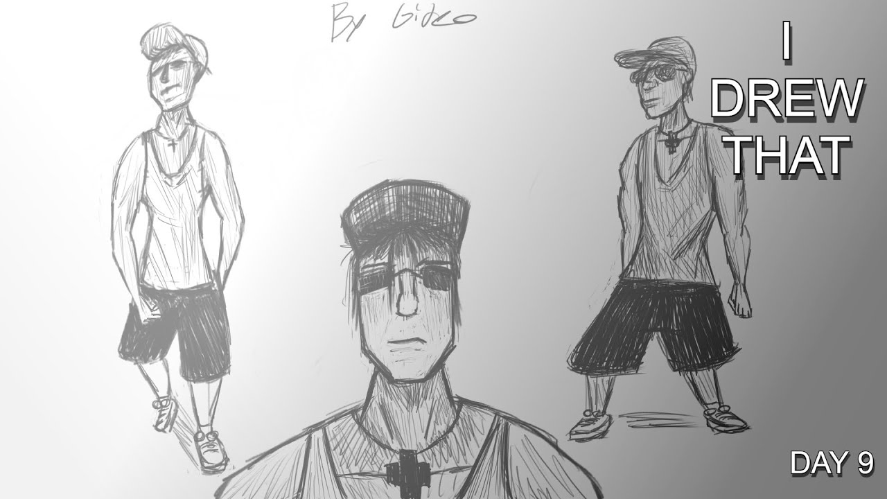 Learning How To Draw : Day 9 - YouTube