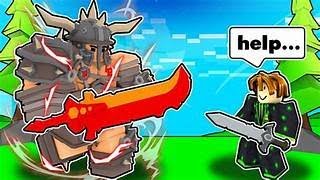 Day Two Of Trying to COMPLETE Barbarian Contracts(Roblox Bedwars)