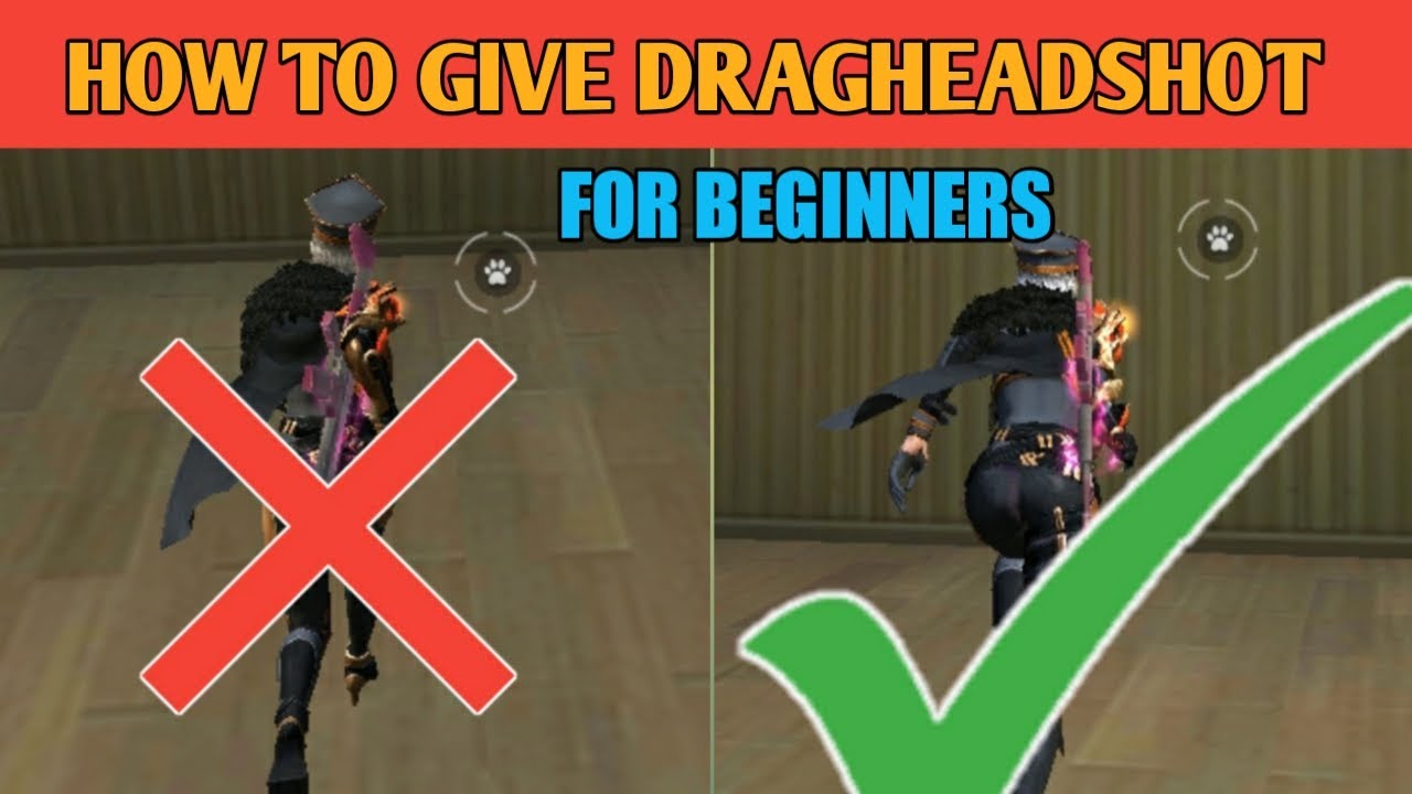 HOW TO GIVE DRAGHEADSHOT || VERY EASILY || FOR BEGINNERS || CAPTAIN SCAR GAMING ||