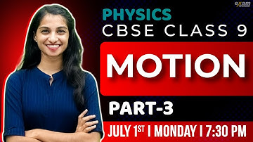 Class 9 Physics | Chapter 1 | Motion | Part 3 | Exam Winner Cbse 9