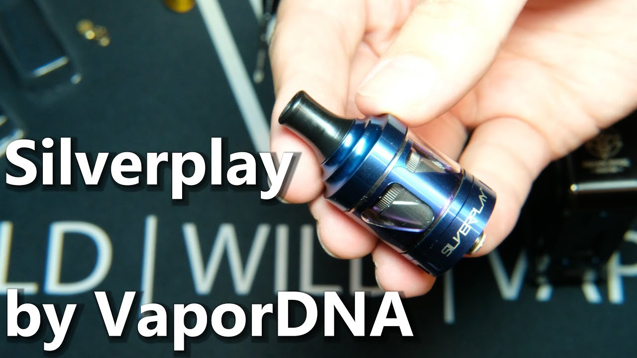 Silverplay RTA by VaporDNA Unboxing / Build / Wick / Showcase in 4k