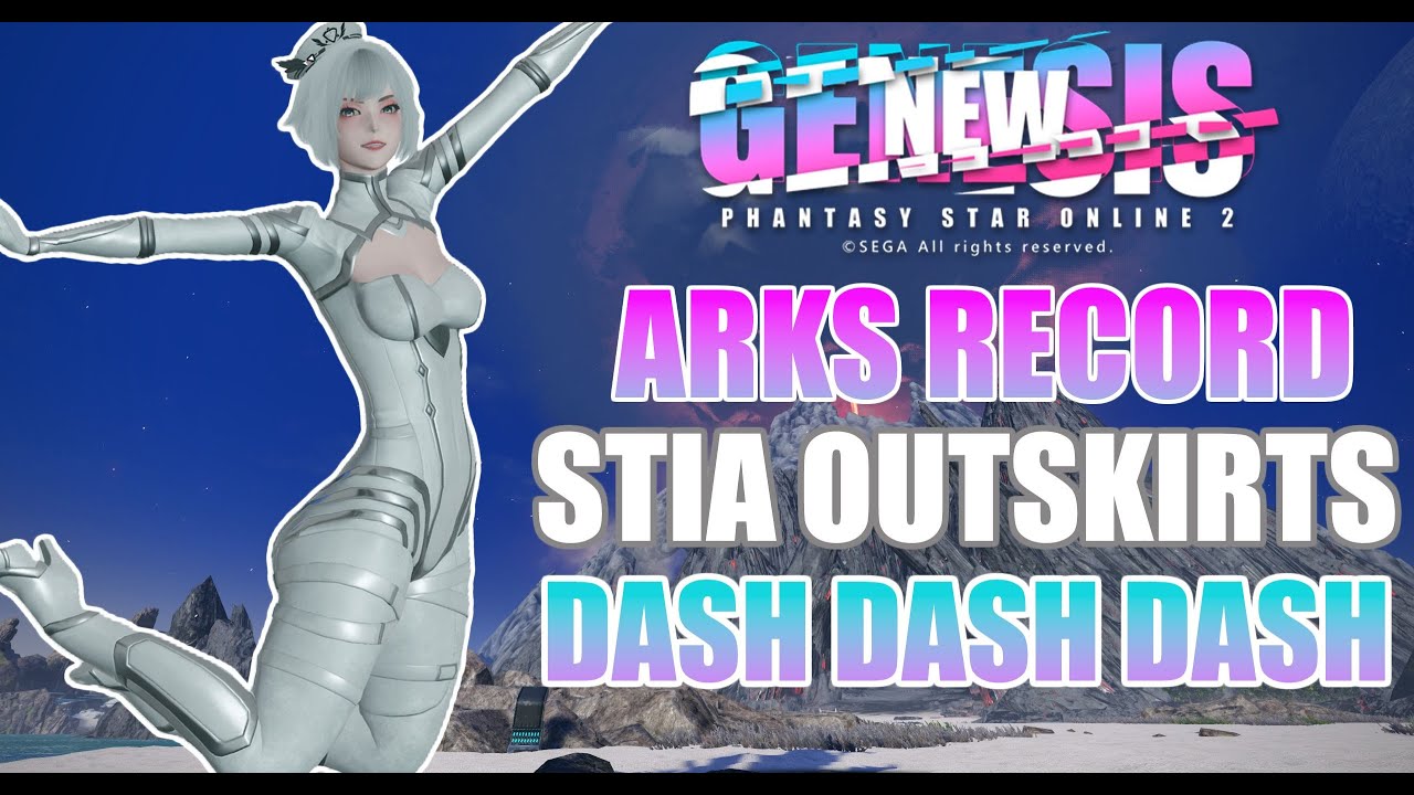 [PSO2:NGS] Arks Record - Stia Outskirts Dash - YouTube