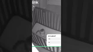 Ghost orb in real life haunting a toddler.