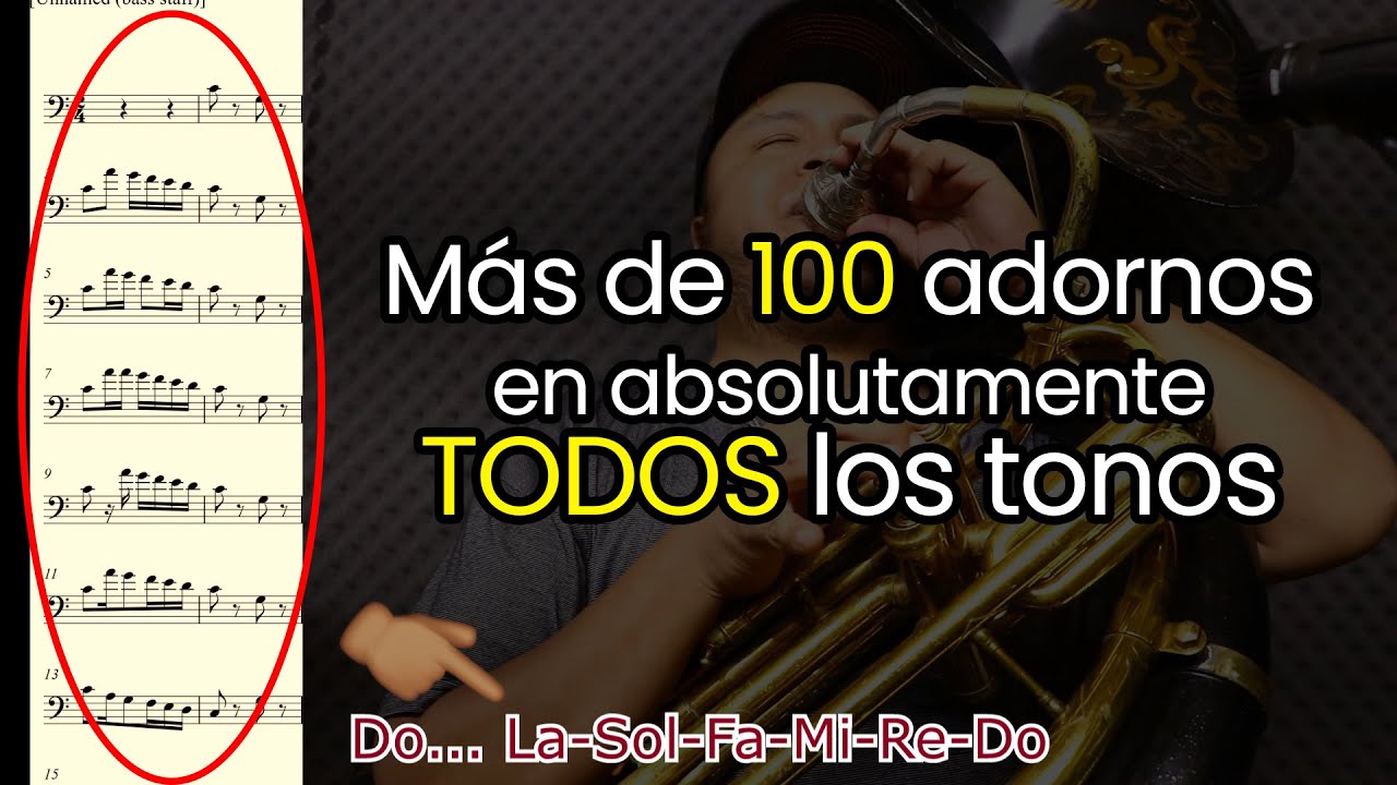 Después de ver este video podrás tocar sin problema adornos en TODOS los tonos