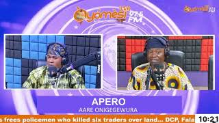 Dr Ayobami Lam-Adesina, APC Governorship aspirant for Oyo State,  interview with Aare Onigegewura