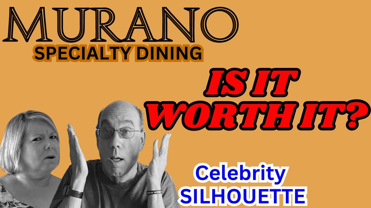 MURANO specialty dining on Celebrity SILHOUETTE cruise ship YouTube