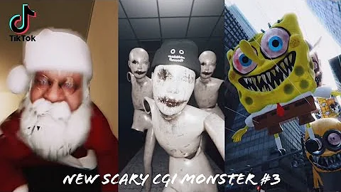NEW SCARY CGI MONSTERS #3 (Compilation Tiktok) lights are off