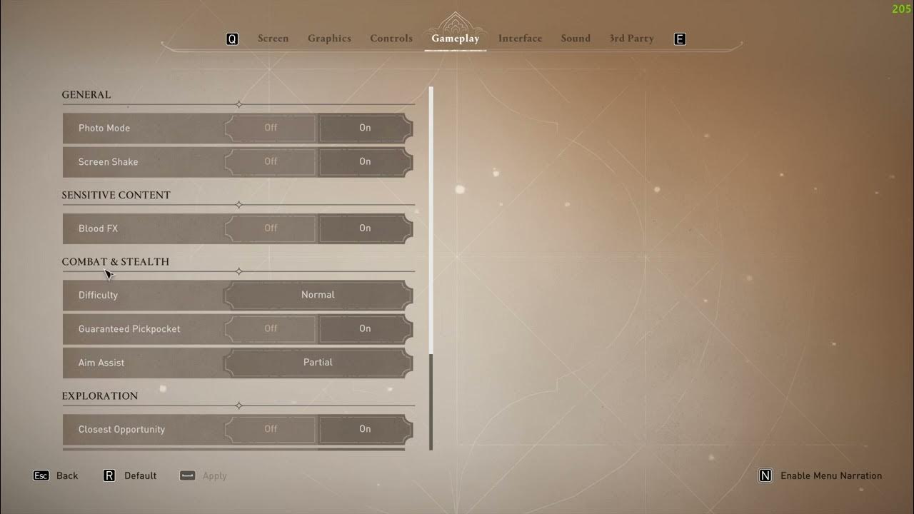 How to Change AIM ASSIST in Assassin's Creed MIRAGE? YouTube