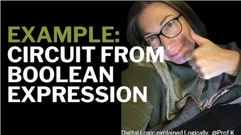 Drawing another Logic Circuit from a Boolean Expression