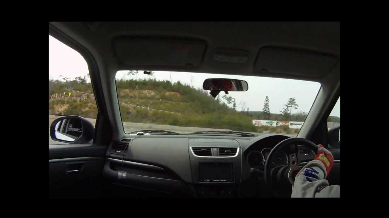 BS ALEX SWIFT ITO all japan gymkhana 2013 Rd2 heat2 incar