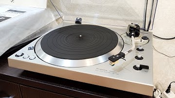 Technics SL-1301 with Technics EPC-270C working video