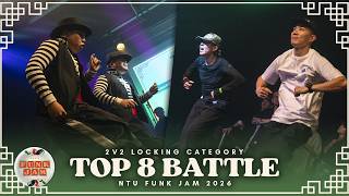 Kimo & Hsuou vs Funkstyle KS & Groovy C | 2v2 Locking Top8 | NTU Funk Jam 2026 | RPProds