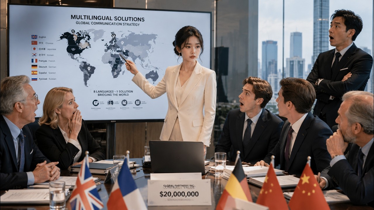 Tưởng Cô Chỉ Biết Tiếng Anh Cấp 4, Ai Ngờ 8 Ngoại Ngữ Giúp Cô Cứu Hợp Đồng Triệu Đô Khiến Ai Cũng Sợ