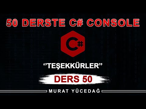 C# Console Ders