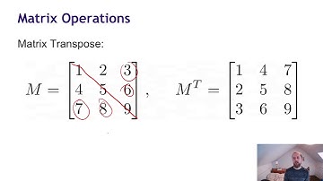 Introduction to Artificial Intelligence Lecture 4.3: Vectors, Matrices and Tensors