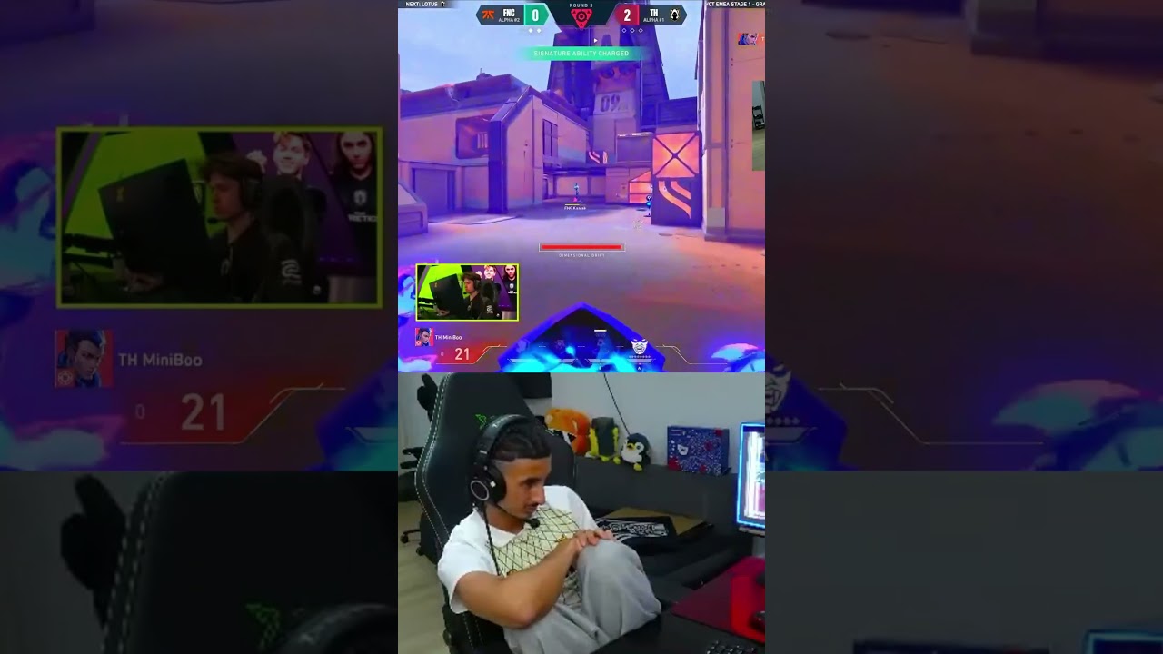 TH MiniBoo CLUTCHES 1v2 vs Fnatic — Rage Go WILD!  