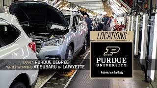 Earn a Purdue degree while working at Subaru in Lafayette – Purdue Polytechnic