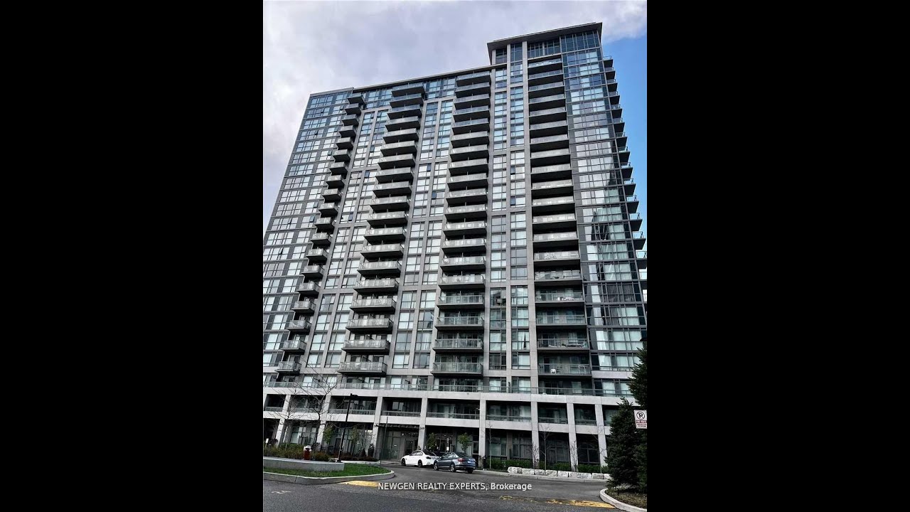 Video tour of Residential at 349 Rathburn Road W # 1805