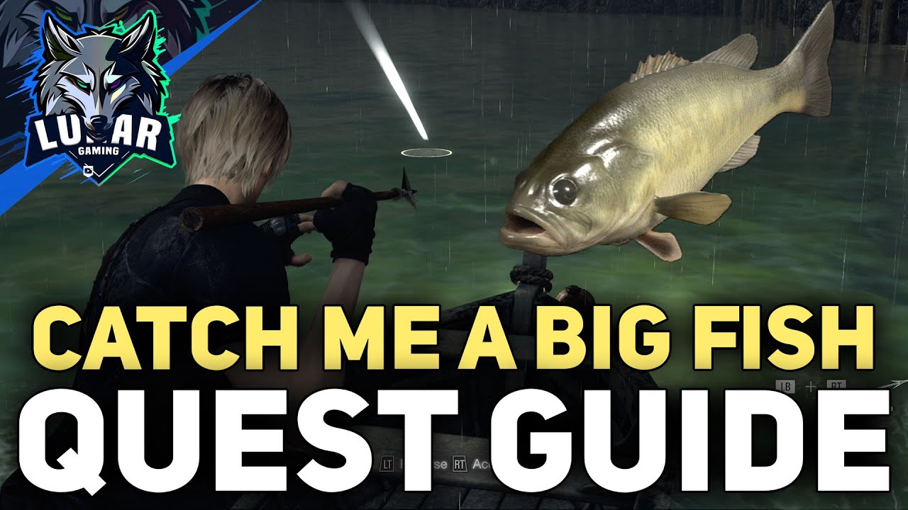 Catch Me A Big Fish Quest Lunker Bass Location Resident Evil 4 Remake